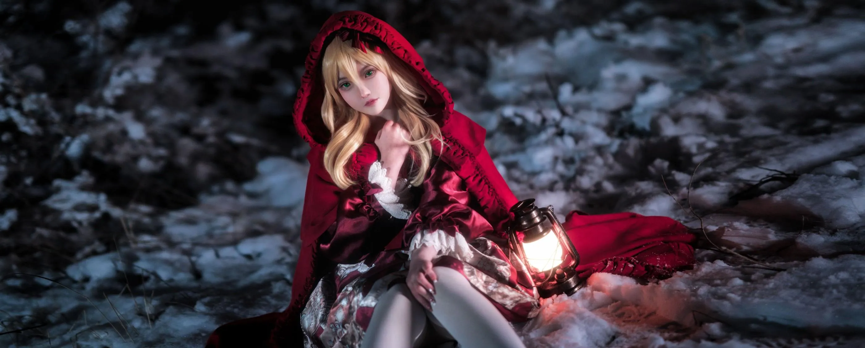 洛可ss – NO.01 Little Red Riding Hood 小红帽 [12P]插图1